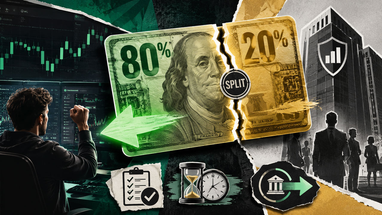 Profit Split در پراپ چیست؟ سهم واقعی تریدر از سود چگونه محاسبه می‌شود؟